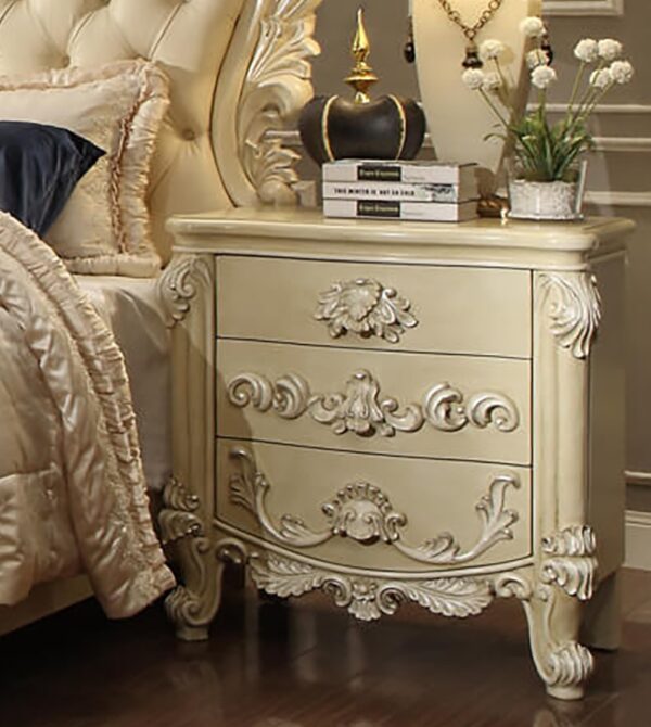 HOM-HD-5800 - 5PC BEDROOM SET ANTIQUE WHITE - Image 3