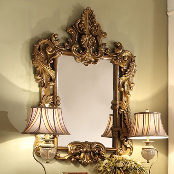 HOM-HD-8008 - 5PC BEDROOM SET BRONZE - Image 4