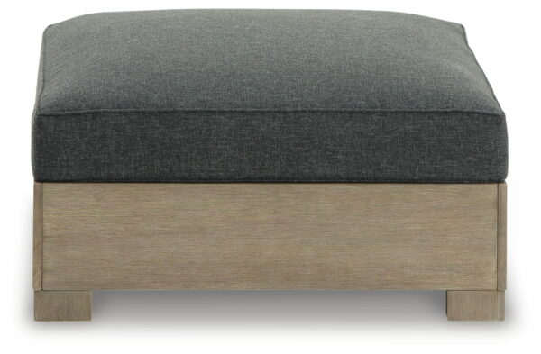 Citrine Park - Brown - Ottoman With Cushion - Image 4