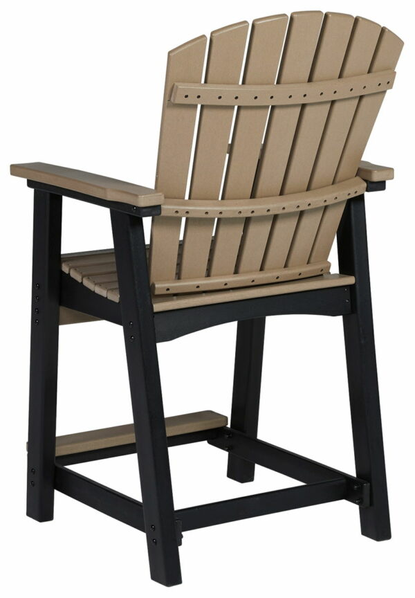 Fairen Trail - Black / Driftwood - Barstool (Set of 2) - Image 6