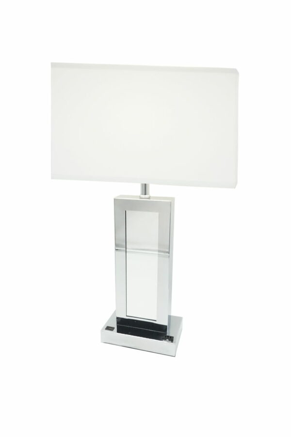 Monica - Table Lamp - Chrome - Image 3