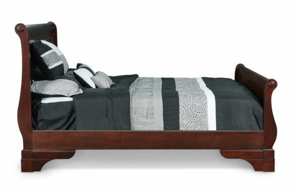 Versailles - 3/3 Twin Bed - Bordeaux - Image 5