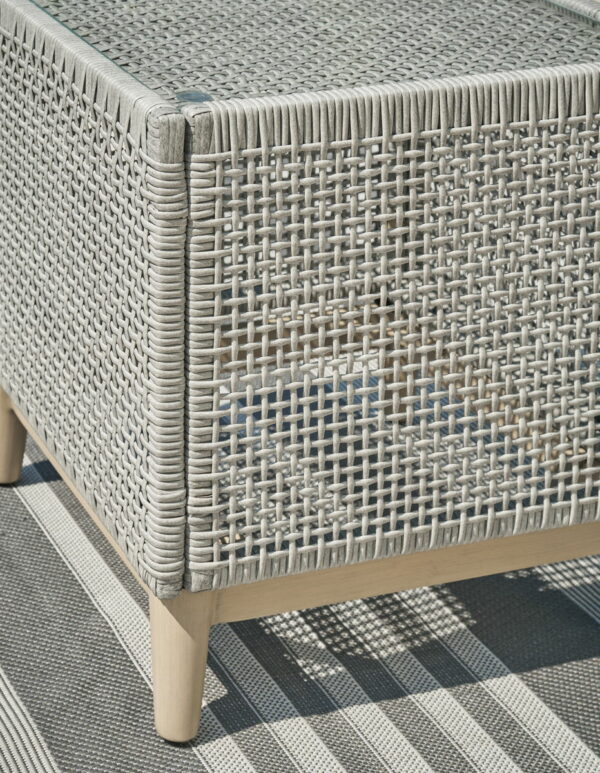 Seton Creek - Gray - Square End Table - Image 2