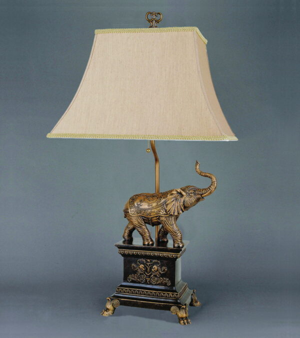 Elephant - Table Lamp (Set of 4) - Beige - Image 2