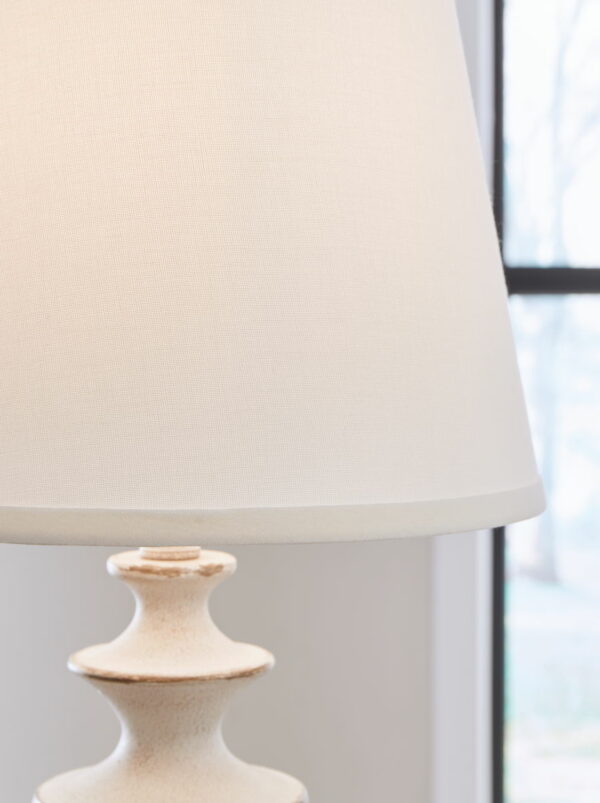 Dorcher - Antique Gray - Metal Table Lamp (Set of 2) - Image 2