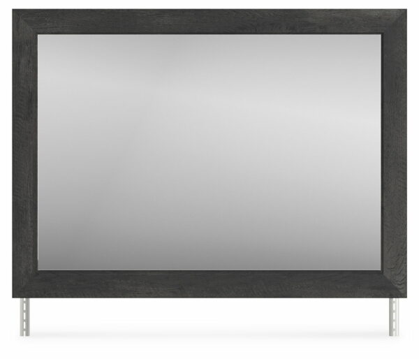 Nanforth - Graphite - Bedroom Mirror - Image 2
