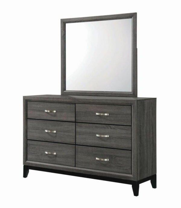 Watson - Dresser Mirror - Gray Oak - Image 2