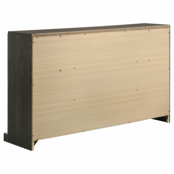Baker - 6-Drawer Dresser - Brown And Light Taupe - Image 11
