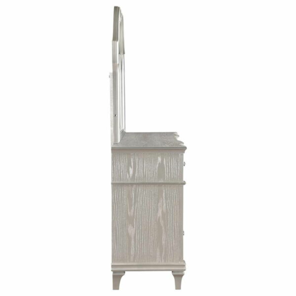 Evangeline - 9-Drawer Dresser With Mirror - Silver Oak - Image 12