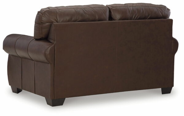 Colleton - Dark Brown - Loveseat - Image 5
