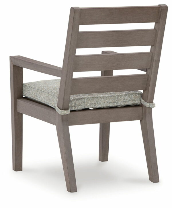 Hillside Barn - Gray / Brown - Arm Chair With Cushion (Set of 2) - Image 2