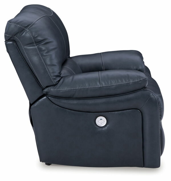 Leesworth - Ocean - 3 Pc. - Power Reclining Sofa, Power Reclining Loveseat, Power Rocker Recliner - Image 10