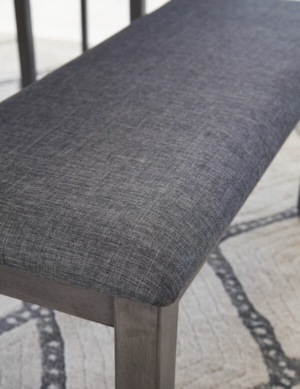 Bridson - Gray - Rect Drm Table Set (Set of 6) - Image 7