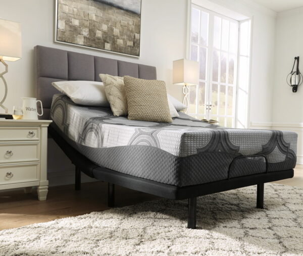 12 Inch Ashley Hybrid - Head-foot Model Best Adjustable Base And Mattress - Image 2