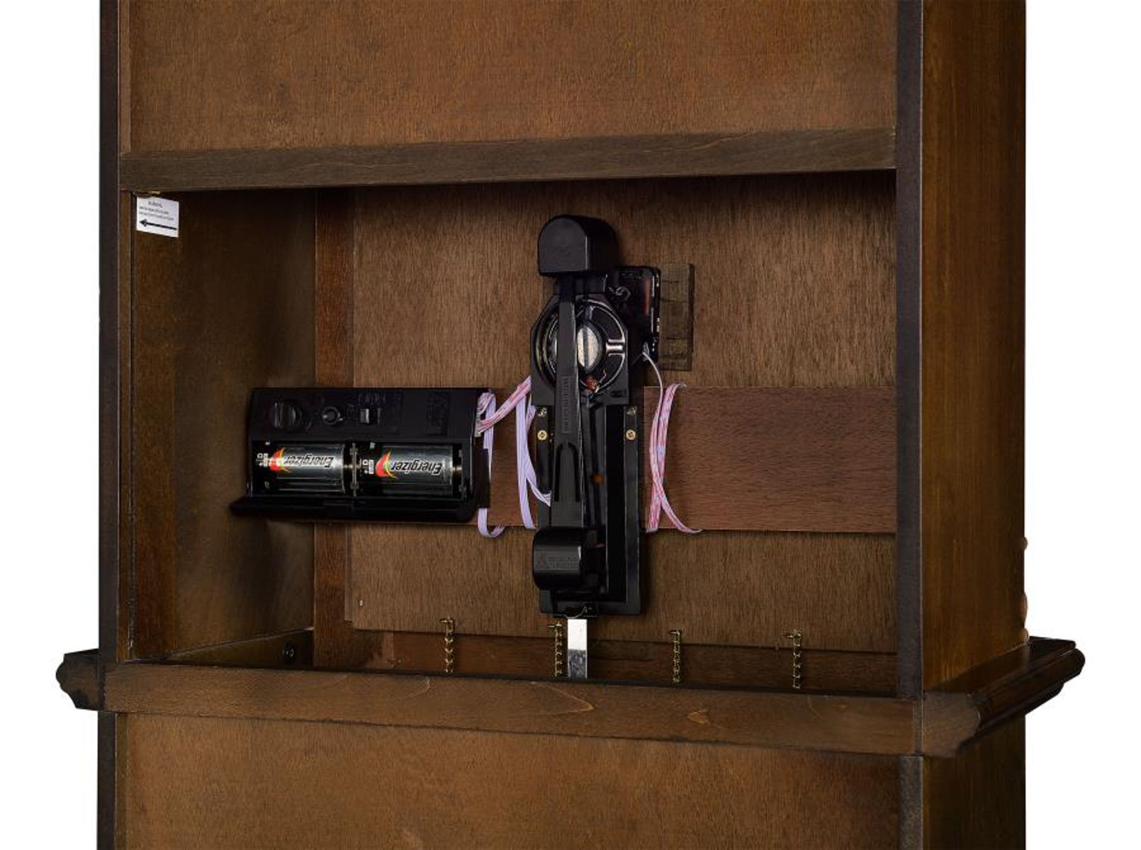 Cedric - Grandfather Clock With Chime - Golden Brown - Image 2