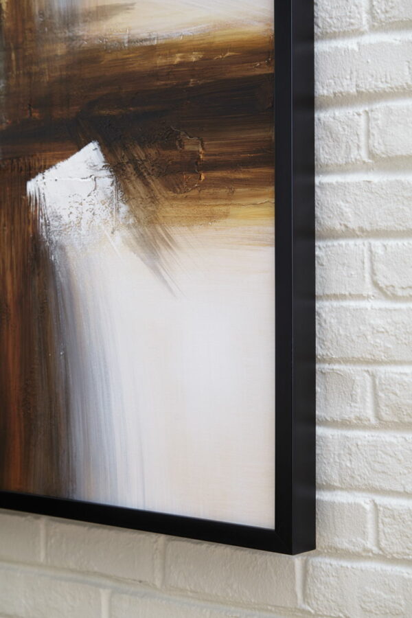 Trenick - Gray / Brown / Black - Wall Art - Image 3