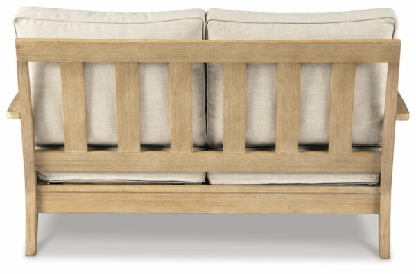 Clare - Beige - Loveseat W/Cushion - Image 8