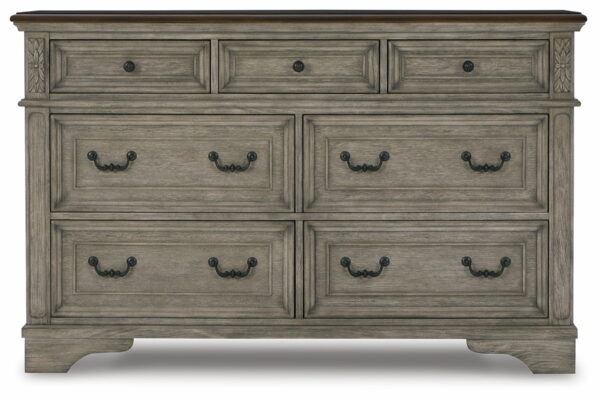 Lodenbay - Antique Gray - Dresser - Image 3