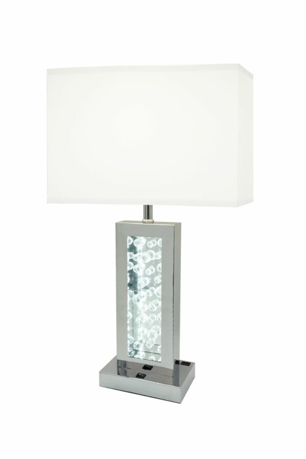Monica - Table Lamp - Chrome - Image 2