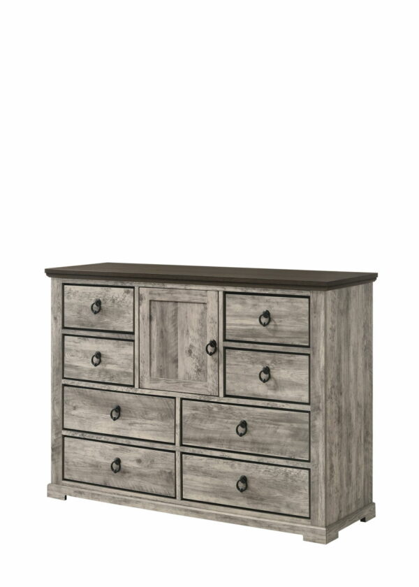 Ella-mae - Dresser & Mirror - Gray - Image 4