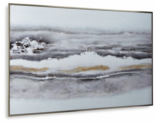 Acebell - Gray / White - Wall Art - Image 3