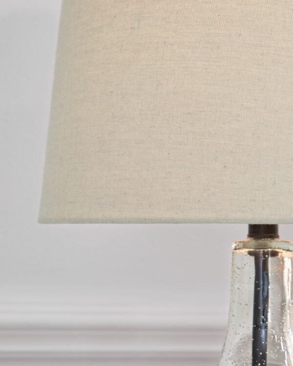 Gregsby - Clear / Black - Glass Table Lamp (Set of 2) - Image 2