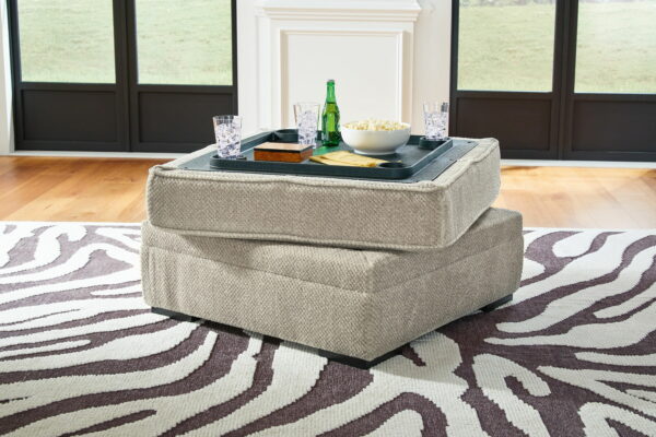 Calnita - Sisal - Ottoman With Storage - Image 6