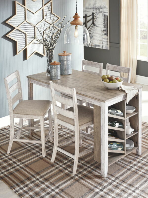 Skempton - Rectangular Counter Table With Storage Set - Image 10