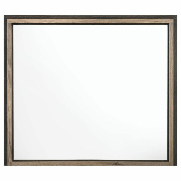 Baker - Rectangular Dresser Mirror - Brown And Light Taupe - Image 6