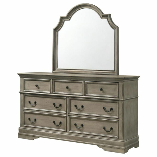 Manchester - 7-drawer Dresser With Mirror - Wheat - Image 14
