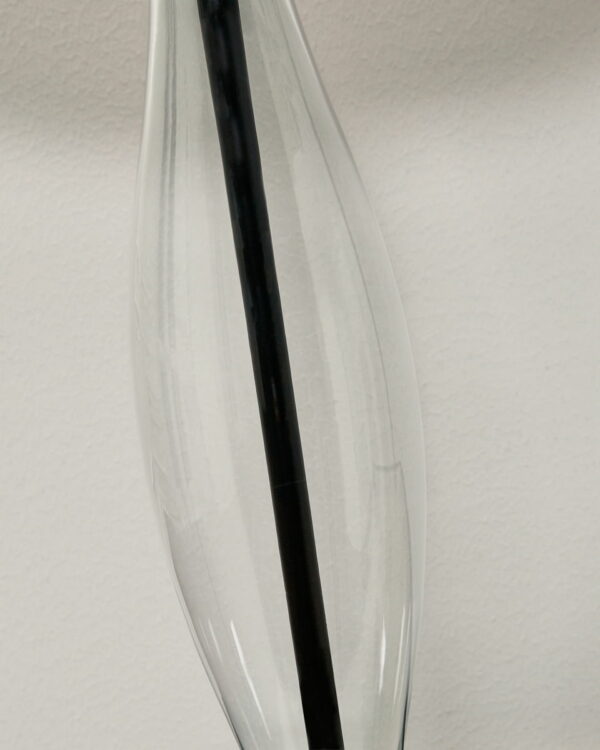 Travisburg - Clear / Black - Glass Table Lamp (Set of 2) - Image 4