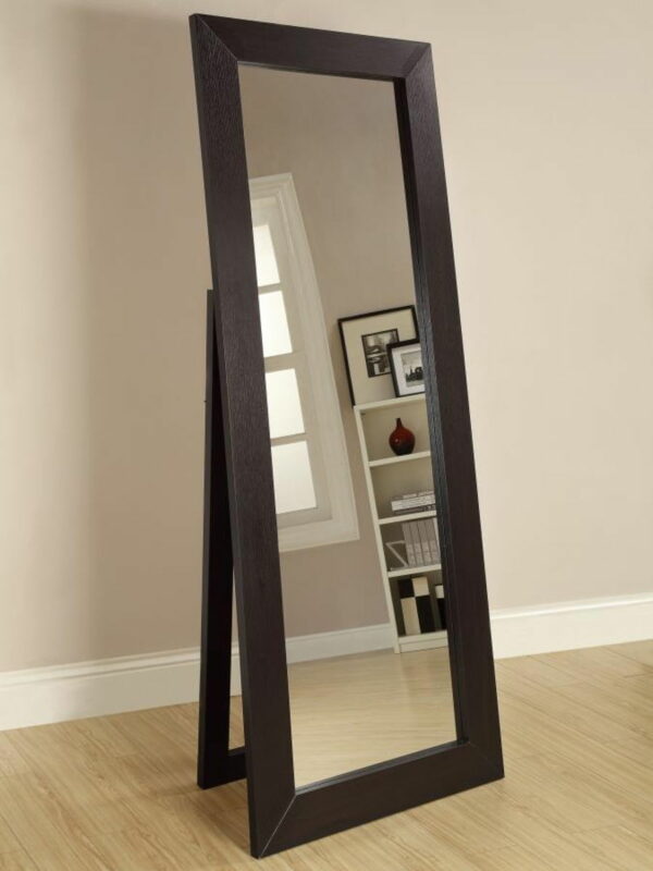 Toga - Rectangular Floor Mirror - Cappuccino - Image 2