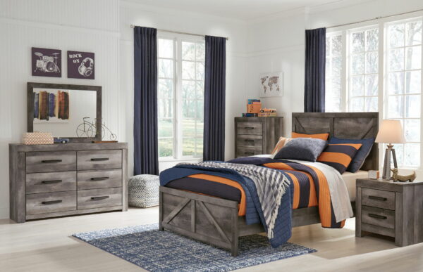 Wynnlow - Crossbuck Panel Bed - Image 2