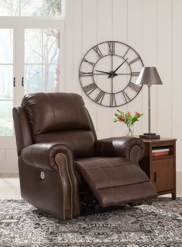 Freyeburg - Walnut - Zero Wall Power Recliner - Image 5