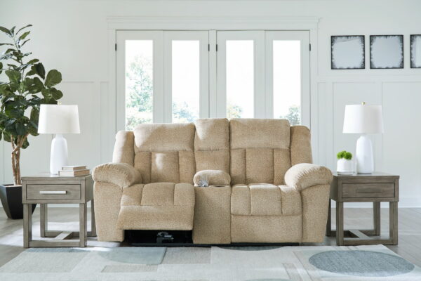 Tip-off - Power Reclining Loveseat With Console / Adj Headrest - Image 6