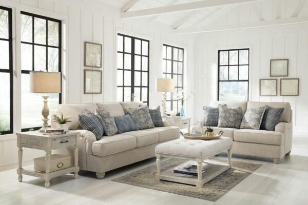 Traemore - Pearl Silver - Loveseat - Image 8