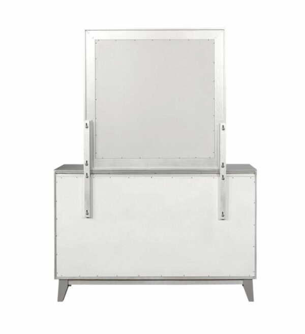 Leighton - 7-Drawer Dresser - Metallic Mercury - Image 11