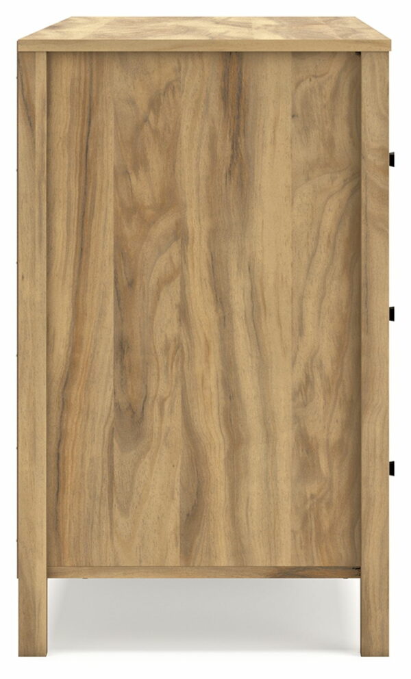 Bermacy - Light Brown - Six Drawer Dresser - Image 4