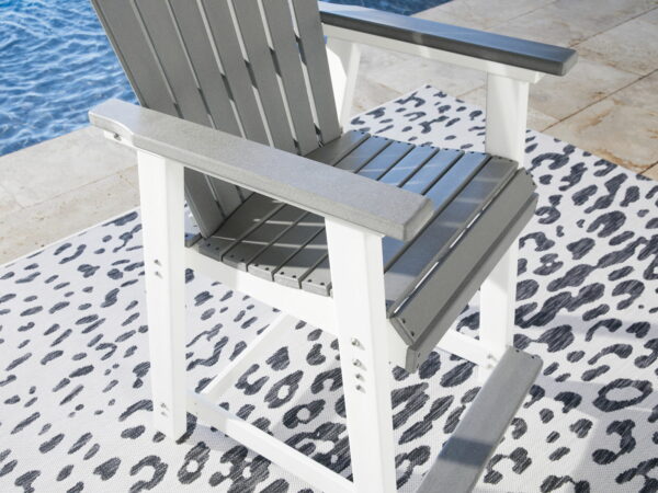 Transville - Gray / White - Barstool (Set of 2) - Image 2