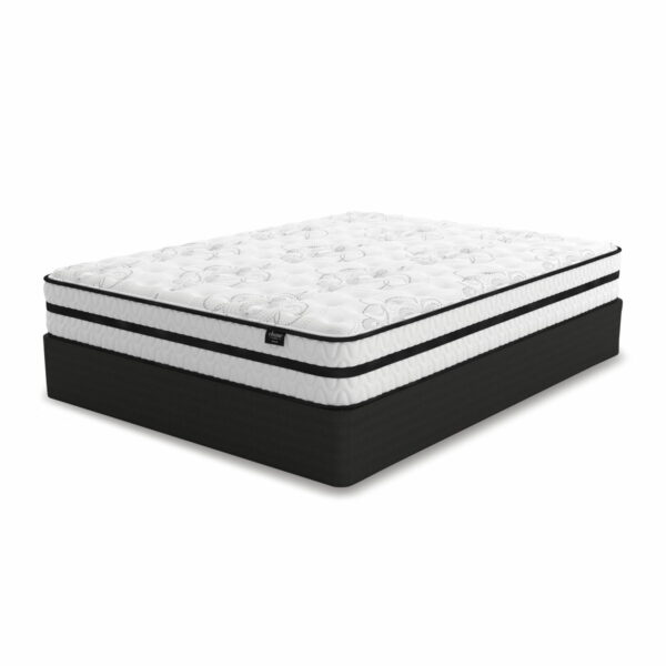 Chime 10 Inch Hybrid - White - 2 Pc. - Queen Mattress And Pillow - Image 4