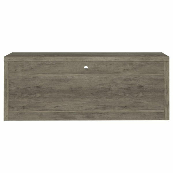 Burke - 2-Drawer TV Console - Gray Driftwood - Image 3