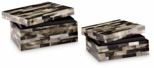 Ellford - Black / Brown / Cream - Box Set (Set of 2) - Image 4