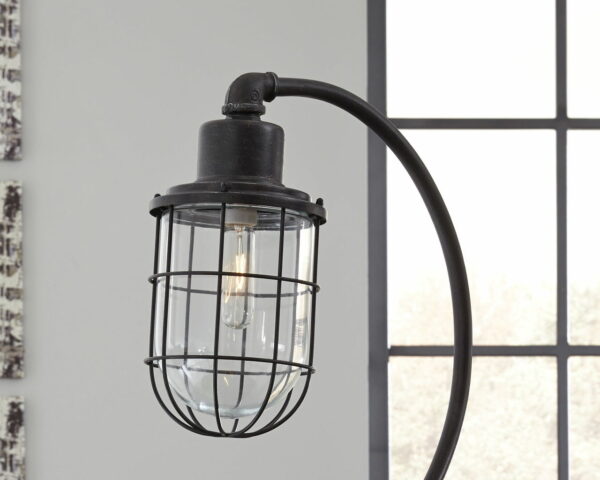 Jae - Antique Black - Metal Desk Lamp - Image 7