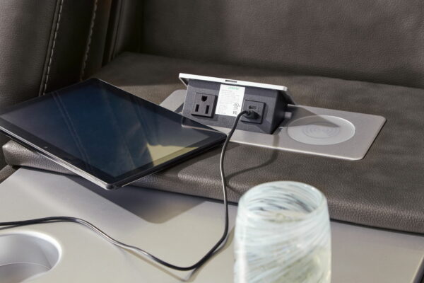 Fyne-dyme - Power Reclining Sofa With Adj Headrest - Image 2