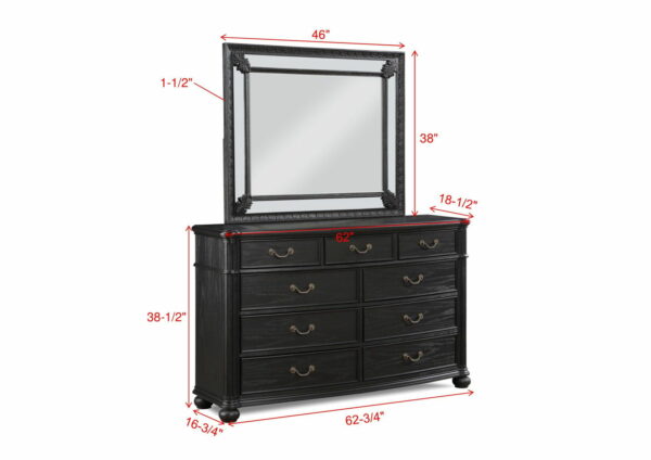 Kingsbury - Dresser - Black - Image 2