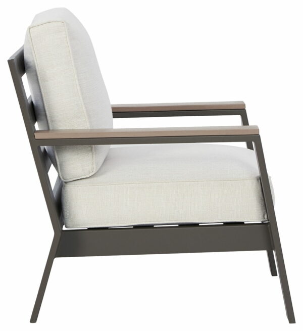 Tropicava - Taupe / White - Lounge Chair W/Cushion - Image 7