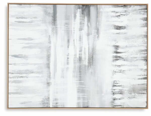 Estonbrook - Gray / White - Wall Art - Image 3