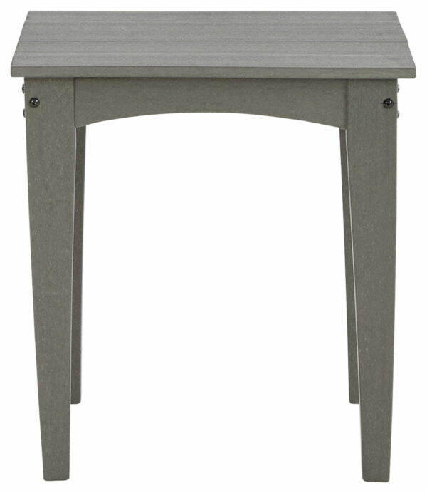 Visola - Gray - Square End Table - Image 3