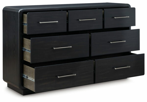 Rowanbeck - Black - Dresser - Image 7