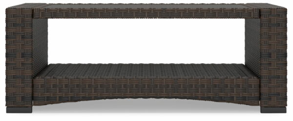 Windglow - Brown - Rectangular Cocktail Table - Image 7